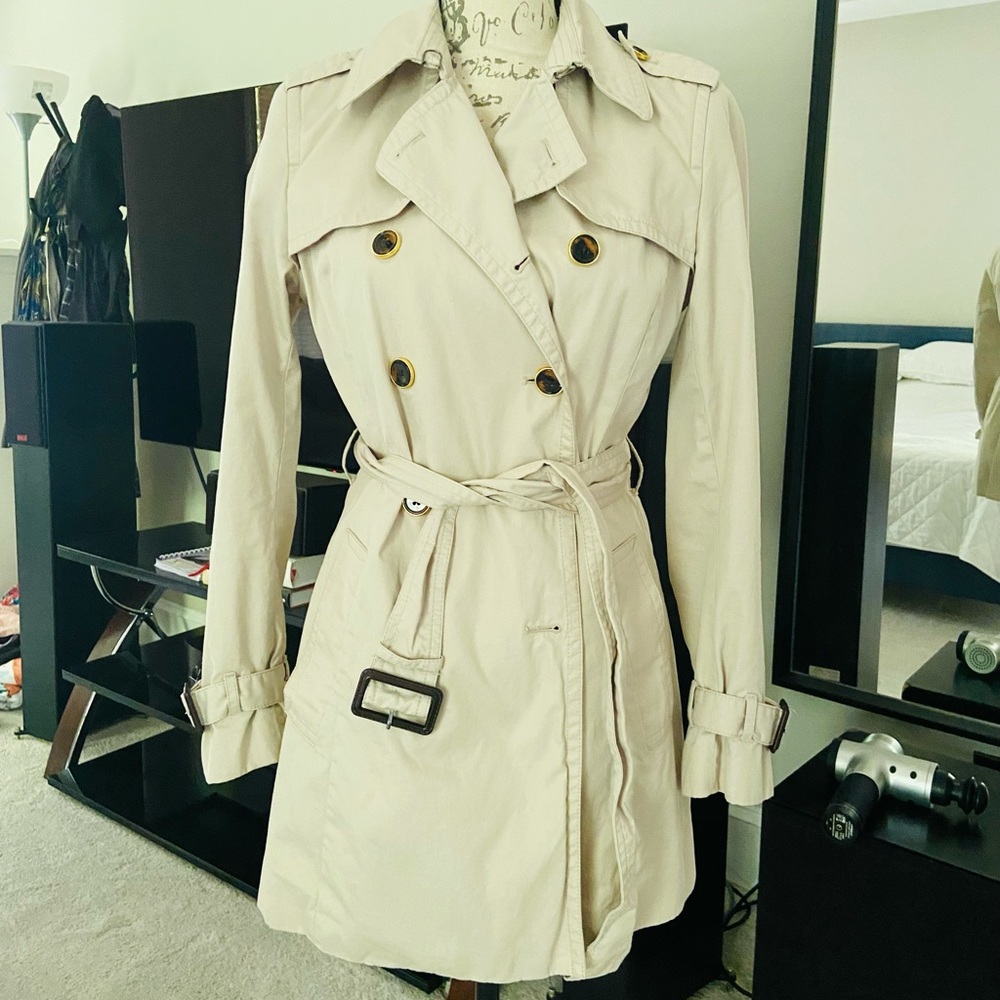 Banana republic trench coat
